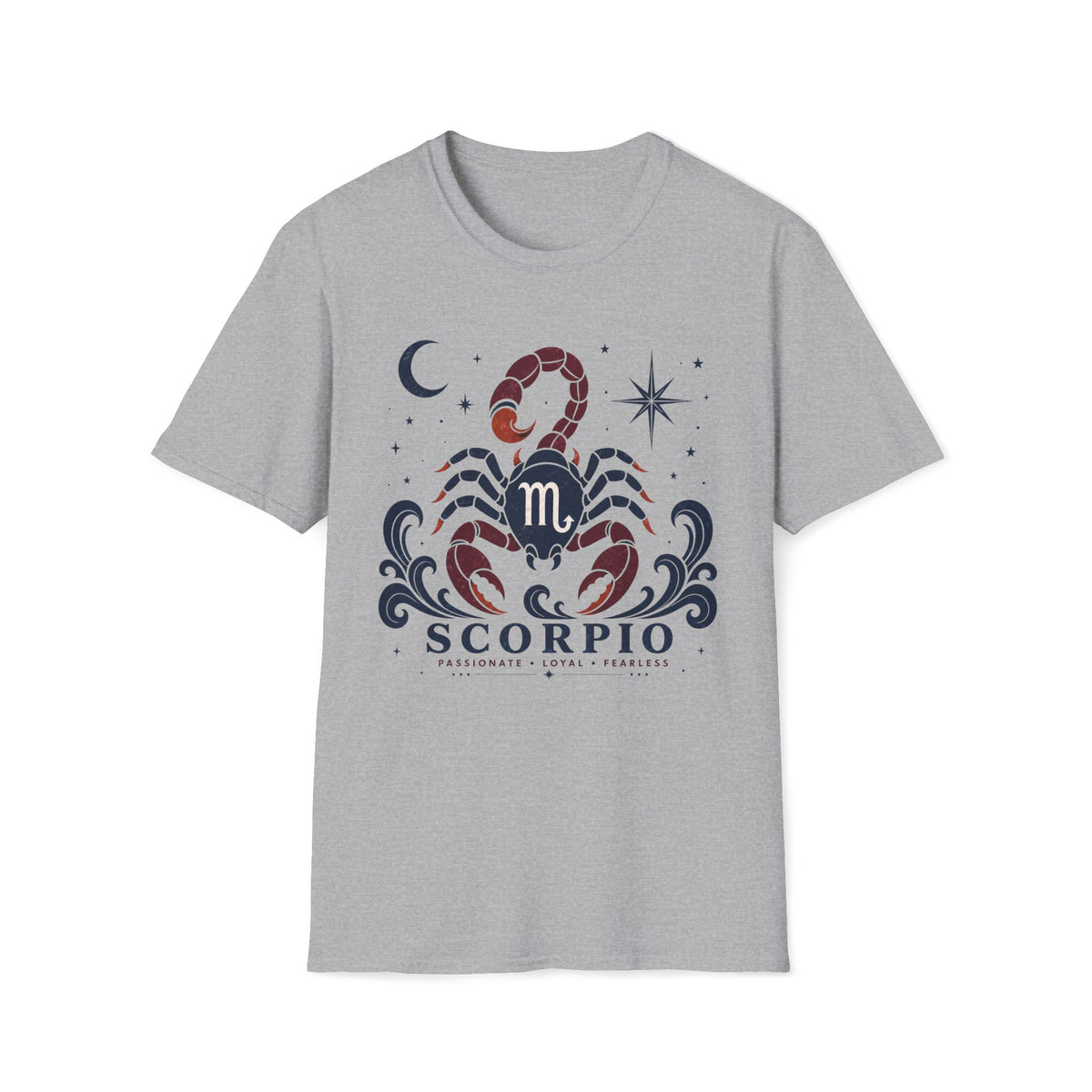 Scorpio Zodiac T‑Shirt — Mystical Scorpion Astrology Tee (Scorpio)