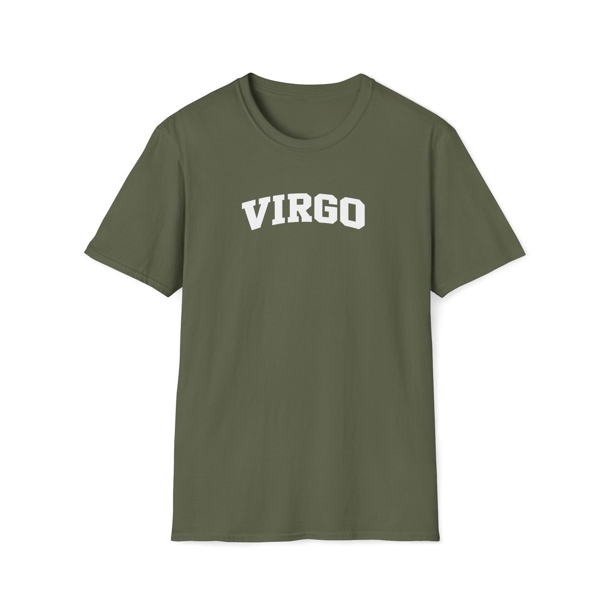 Virgo Graphic T-Shirt — Bold Collegiate Zodiac Tee