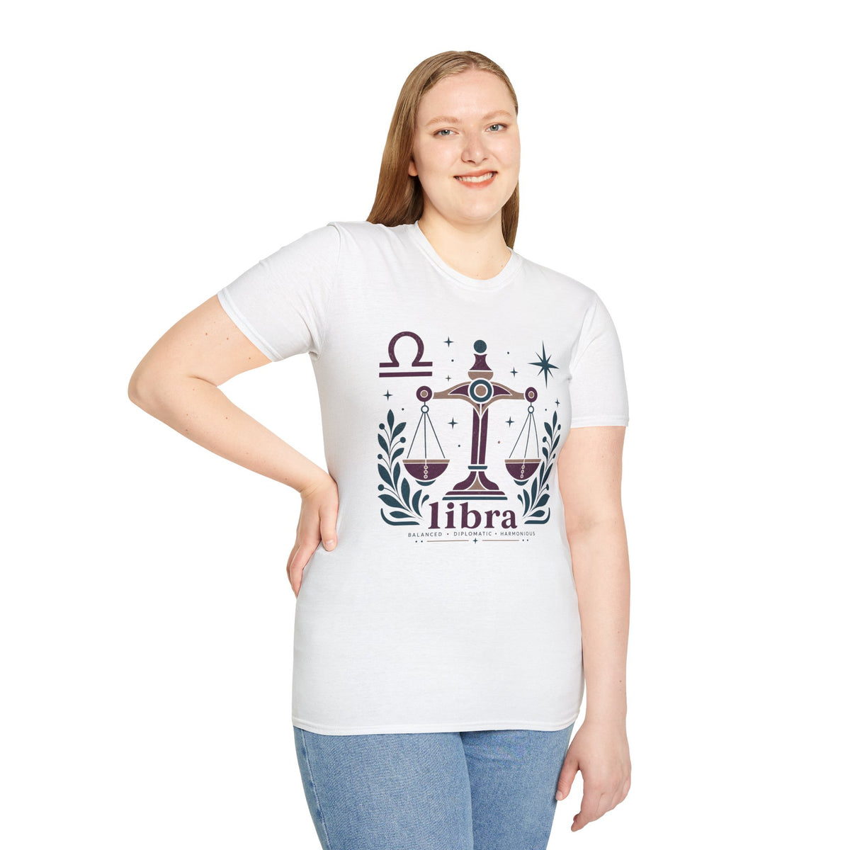 Libra Scales T-Shirt — Zodiac Astrology Graphic Tee