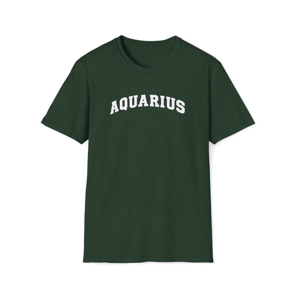 Aquarius Zodiac T-Shirt — Classic Collegiate Astrological Tee