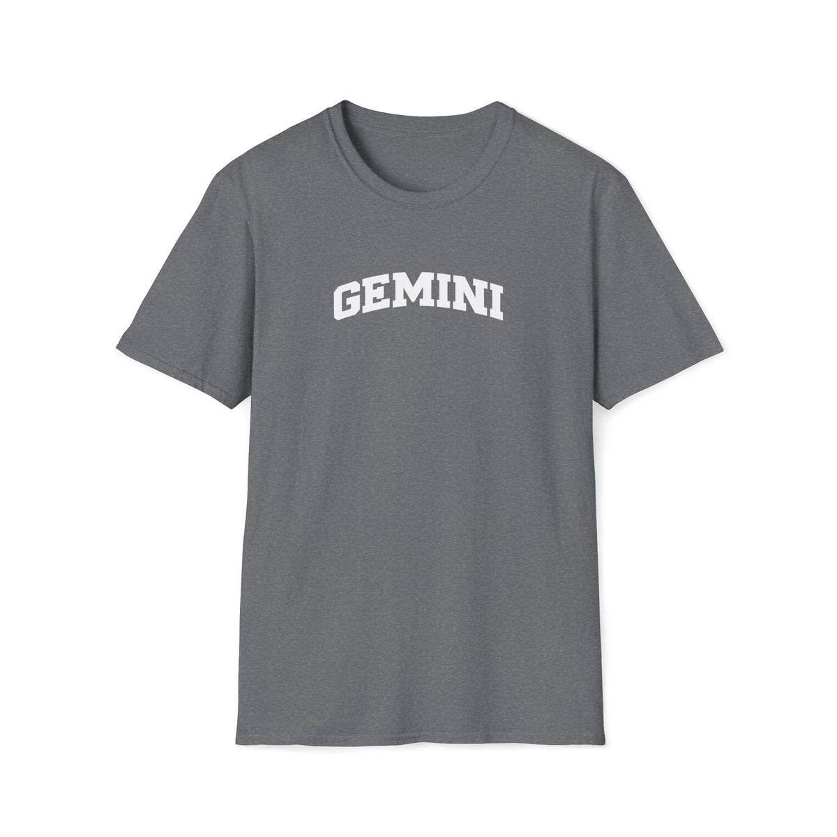 Gemini Zodiac T-Shirt — Retro Collegiate Astrology Tee
