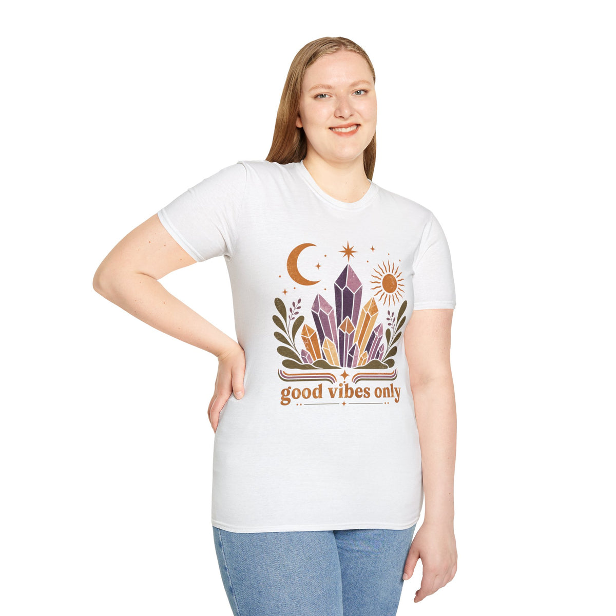 Good Vibes Only Crystal Tee
