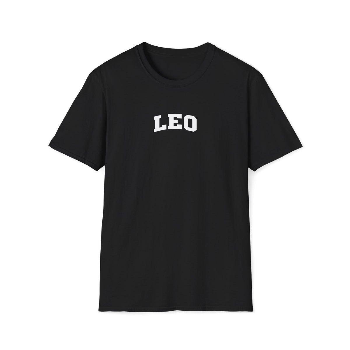 Leo Astrology T‑Shirt — Bold Collegiate Zodiac Tee