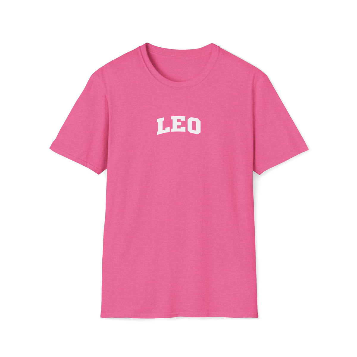Leo Astrology T‑Shirt — Bold Collegiate Zodiac Tee