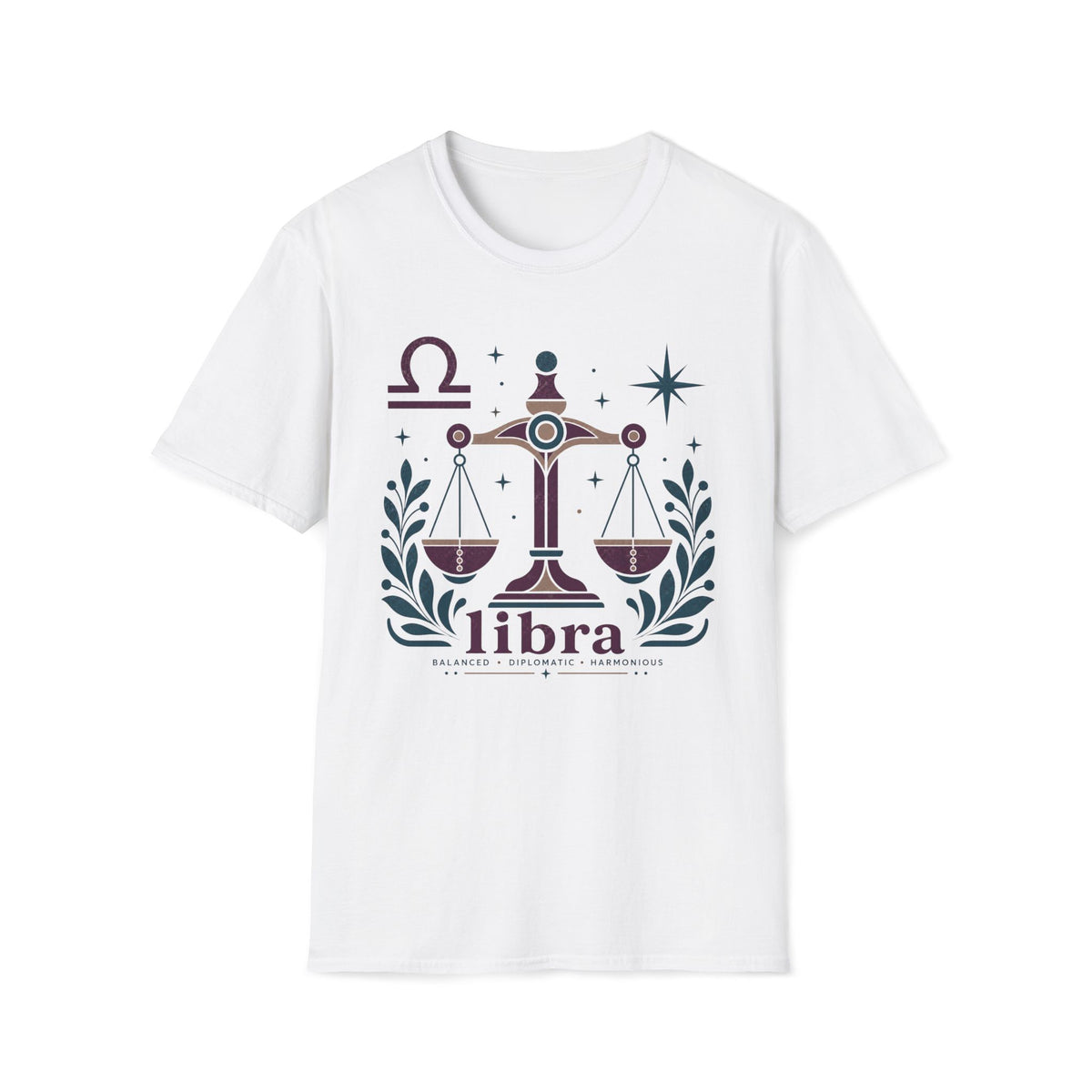 Libra Scales T-Shirt — Zodiac Astrology Graphic Tee
