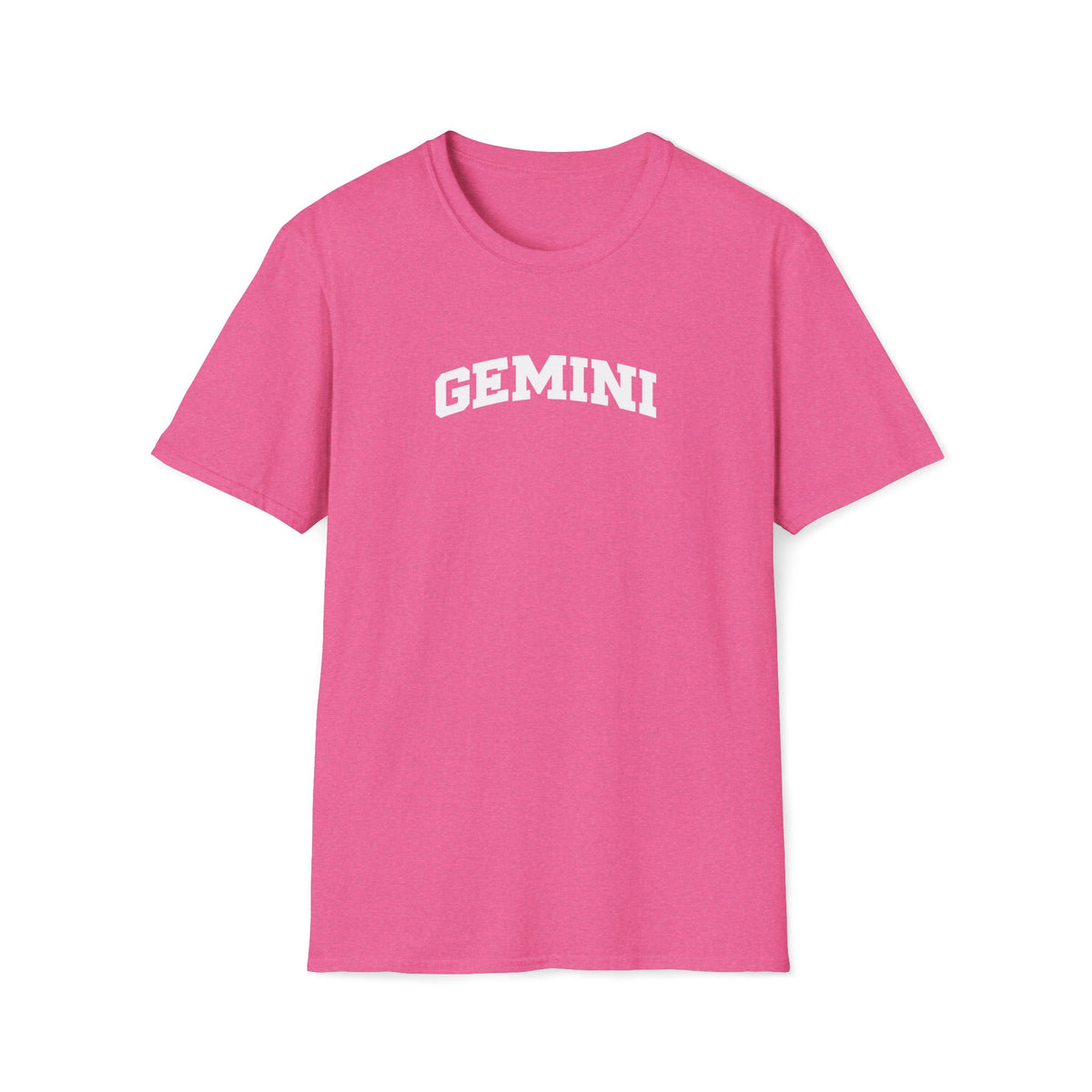 Gemini Zodiac T-Shirt — Retro Collegiate Astrology Tee