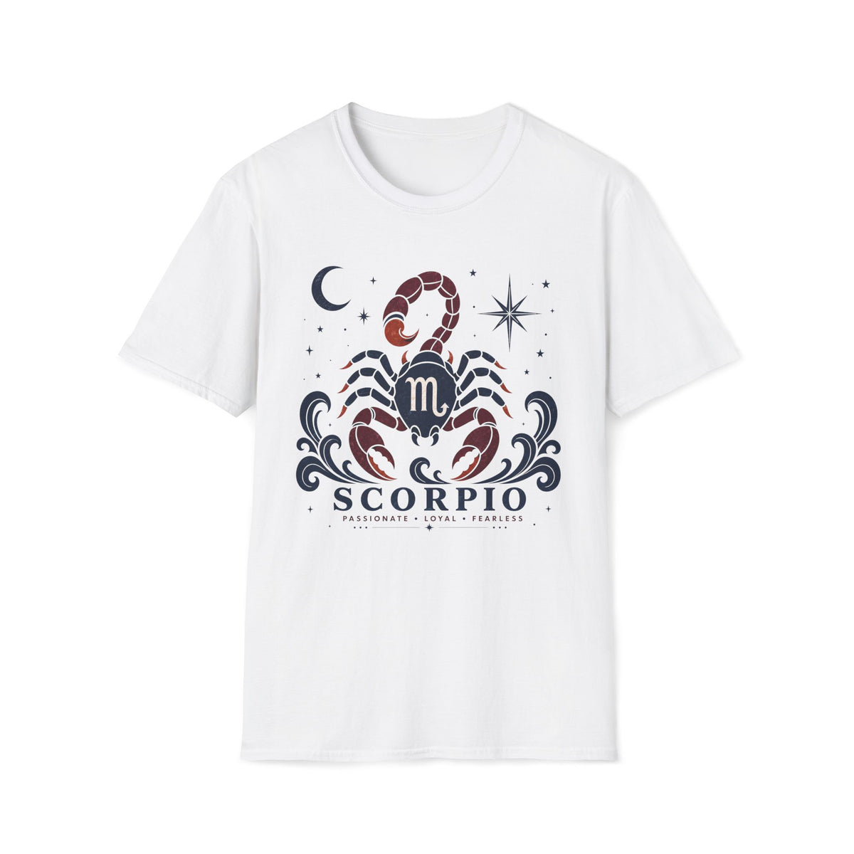 Scorpio Zodiac T‑Shirt — Mystical Scorpion Astrology Tee (Scorpio)