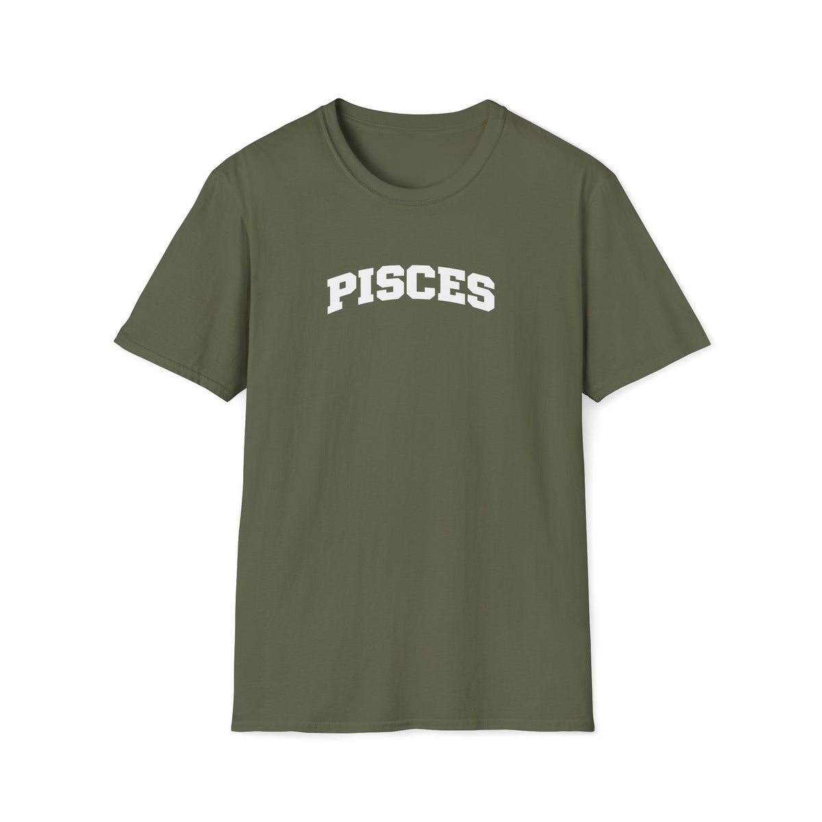 Pisces Zodiac T-Shirt – Retro Collegiate Astrology Tee