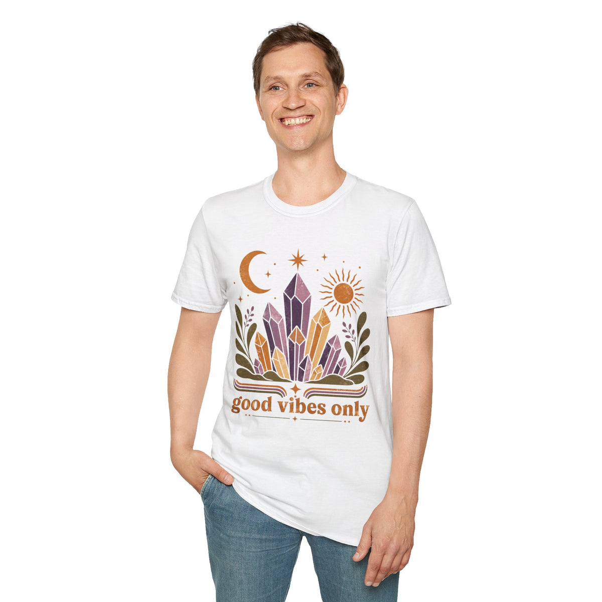Good Vibes Only Crystal Tee