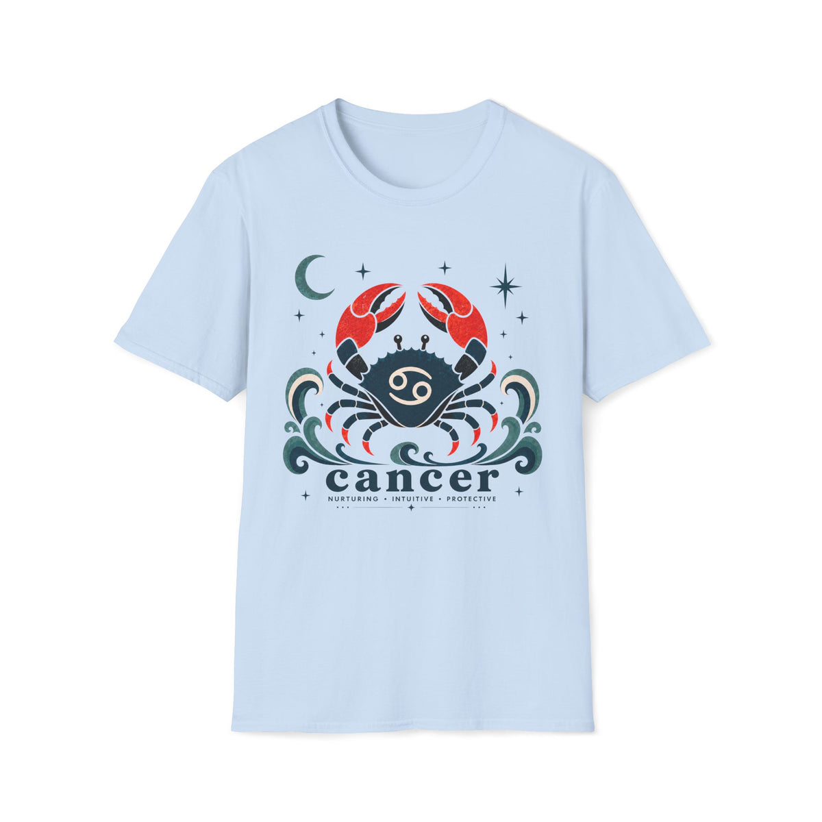 Cancer Zodiac T-Shirt — Cosmic Crab Astrology Tee