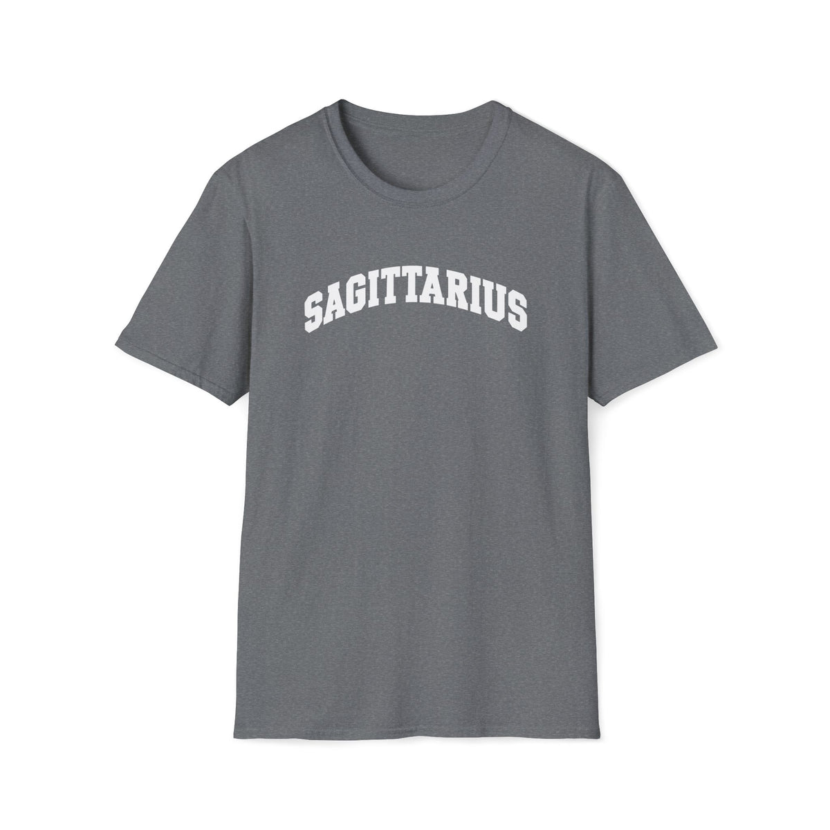 Sagittarius Zodiac T‑Shirt — Bold Collegiate Horoscope Tee