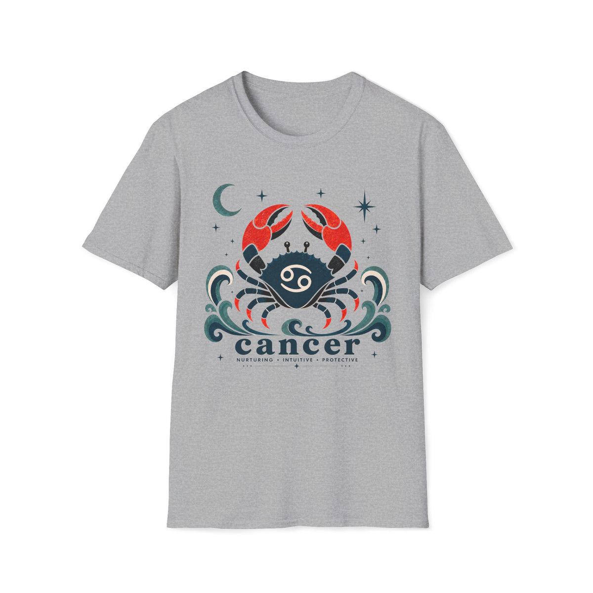 Cancer Zodiac T-Shirt — Cosmic Crab Astrology Tee